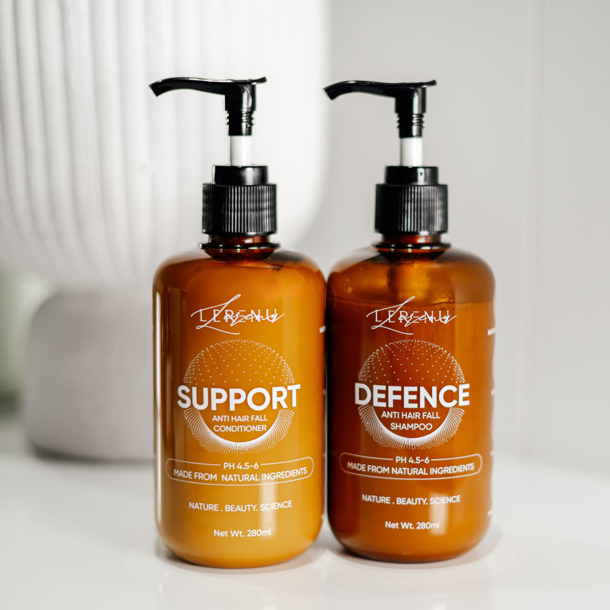 Shampoo DEFENCE & Conditioner SUPPORT