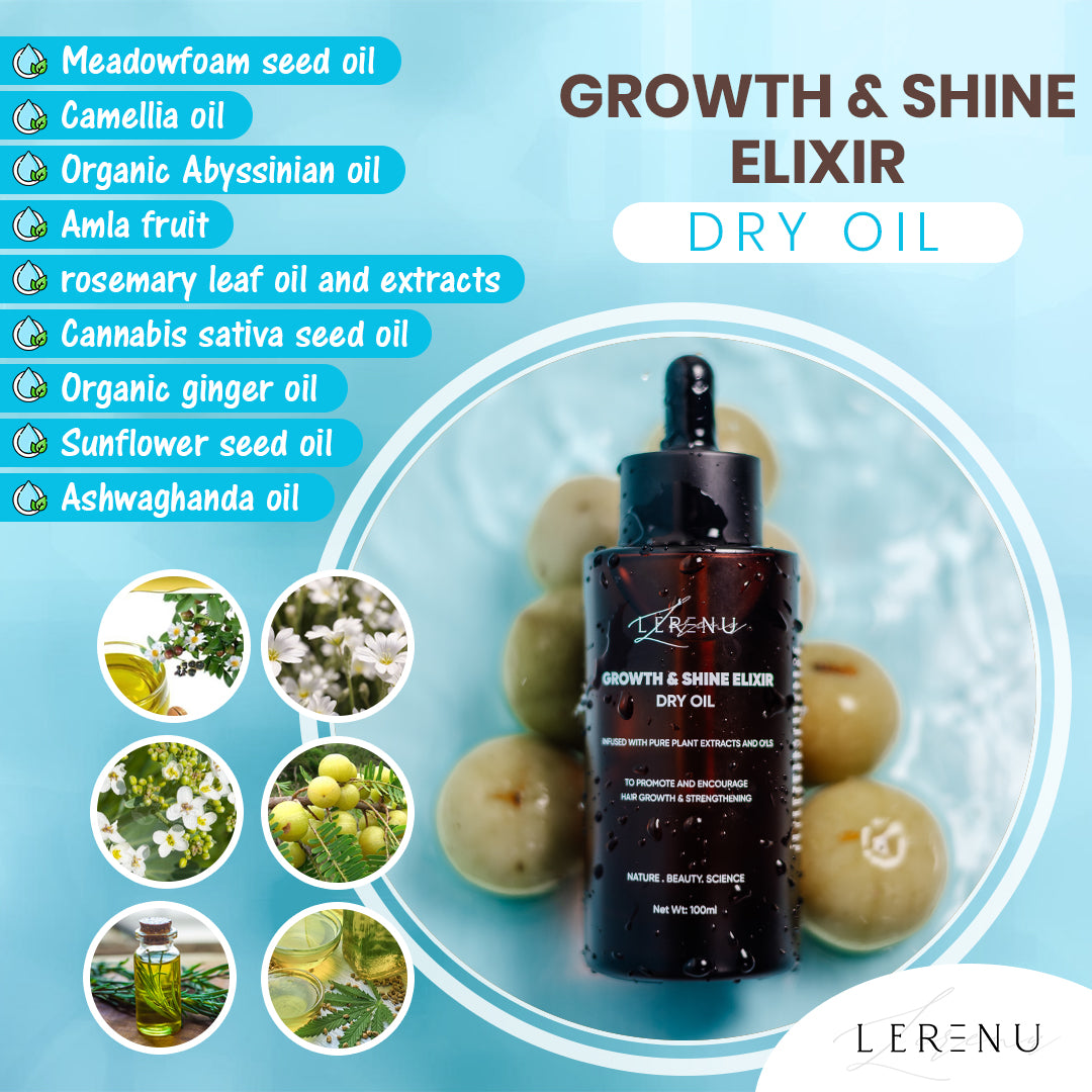 GROWTH & SHINE ELIXIR- DRY OIL